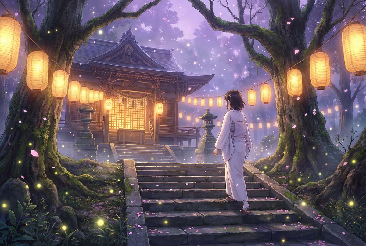 陈美娇神社祈愿视频